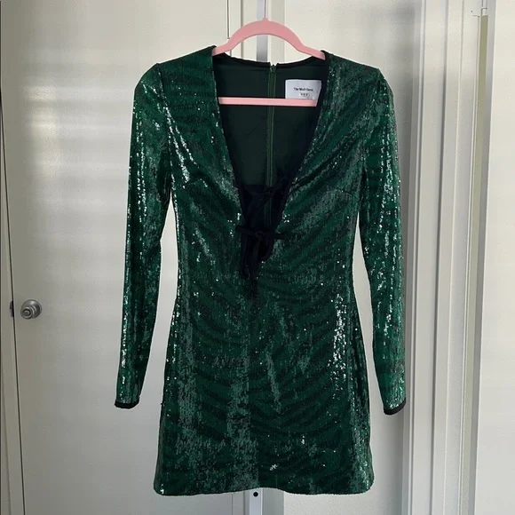 The Wolf Gang Brillo Sequin Dress, RTR